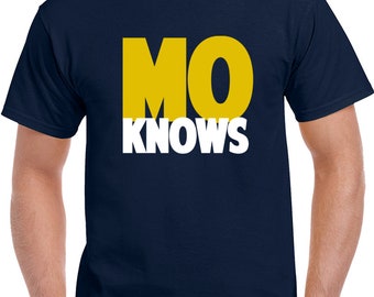 March Madness Michigan University College Basketball Moritz Wagner Mo Knows T Shirt