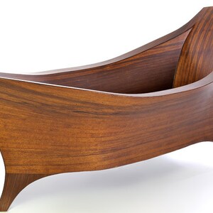 Baota - Freestanding Wooden Bath - African Walnut