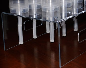 Push Pop Containers Acrylic Stand Holds 12 Push Pop Containers