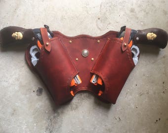 Double Hammershot Rear-draw Holster