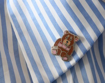 Vintage Mafco Bear Pin - Brown Bear Pin - Bear pin