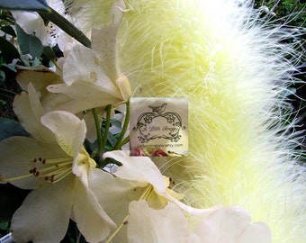 Lemon Meringue Marabou Boa Feathers