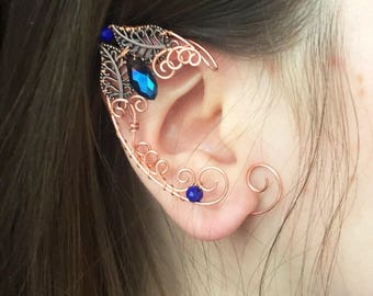 Elf ears (a pair) elven ear - ear cuff - elvish earring - elf ear