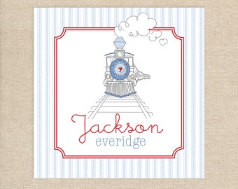 25 Train Enclosure Cards