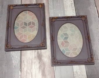 Shabby chic photo frames | painted picture frames