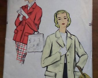 1957 Jacket - 32" Bust - Vogue 9231 - Vintage Sewing Pattern