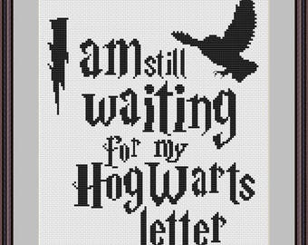 Platform 9 3/4 cross stitch pattern Harry Potter cross stitch