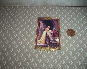 1:12 dollhouse miniature Tapestry