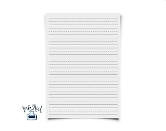 Print Your Own | KINDERGARTEN Writing Paper | Full Page and Half Page Draw-and-Write Options Included PDF and JPG formats