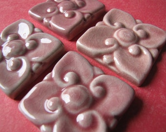 Kuping Guling Pink Ceramic Tile
