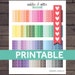 Erin Condren Planner Stickers, Agenda Stickers, Erin Condren Checklist, Checklist Stickers, Printable Checklist Stickers