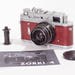 Zorki 4 Refurbished USSR Leica Camera Red Bordo Body Industar 61 Lens Ready to shoot Warranty