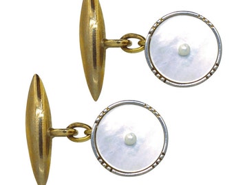 Mother of Pearl Cuff Links