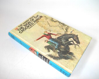 Hardy Boys Hollow Book Safe Sign of the Crooked Arrow Hollowed out Book Secret Stash Compartment Keepsake box