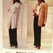 Michael Kors Vogue 1183 free shipping US long fitted jacket long shirt tunic contour waist pants 18 20 22 uncut American Designer Original