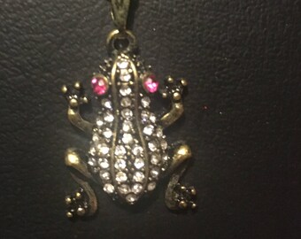 Frog necklace