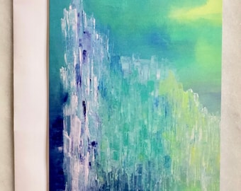 Abstract Painting Notecard