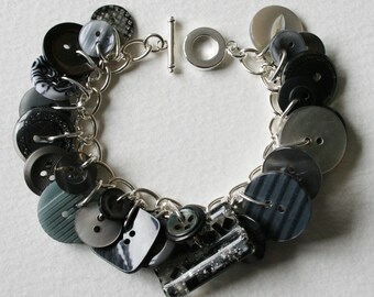 Button Bracelet Rainy Days and Mondays