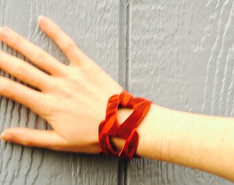 Lamb Leather Fury Bracelet