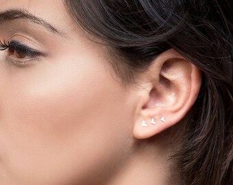 Earrings, Gold Earrings, Silver Earrings, Stud Earrings, Gold Stud Earrings, Silver Stud Earrings, Rose Gold Earrings