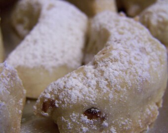 Almond Crescent Cookies - 1dz