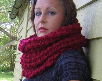 Instant download PDF Pattern Incognito Chunky knit Cowl