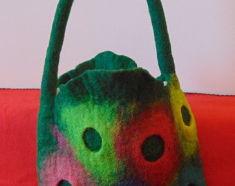 Felted handbag