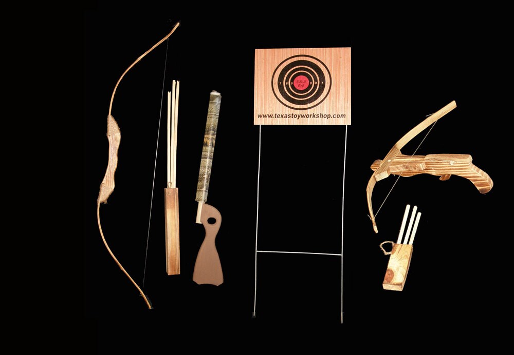 archery set wooden
