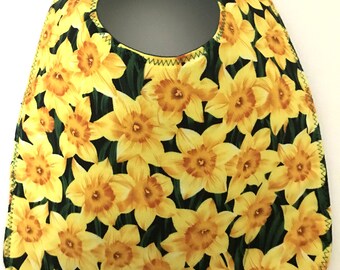 Daffodils in Bloom Baby Bib Flowers