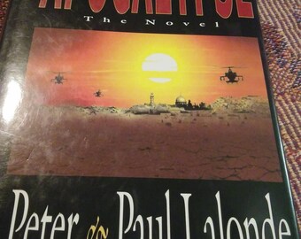 Apocalypse The Novel hardback book used