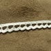 FANCY Ribbon - 0.7 cm - cotton - white