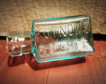 Kutnow's Powder Quack Cure BRITISH Victorian Era