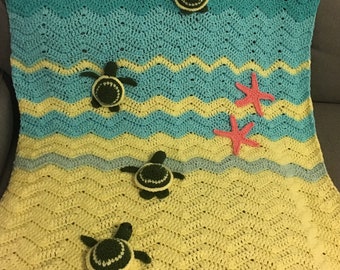 New Sea Turtle Blanket