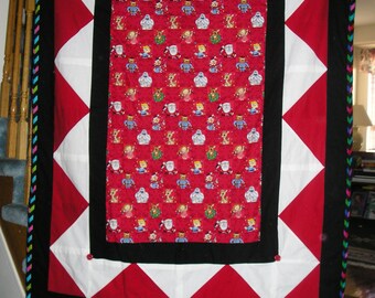 Rudolph the Red Nosed Reindeer Blanket
