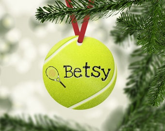 Tennis Ornament