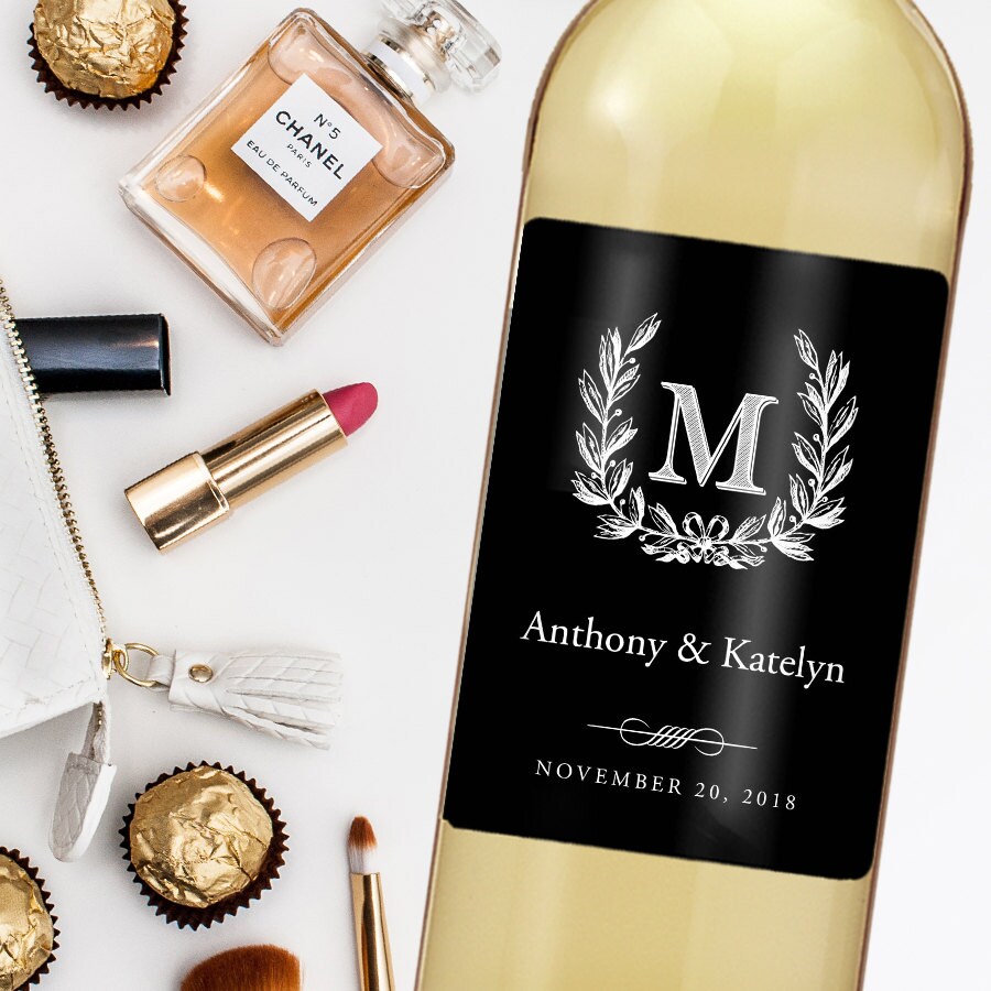 Wedding Wine Label Wedding Gift Wedding Favor Wedding