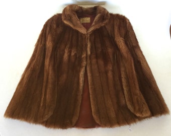 Vintage fur Stole / Capelet