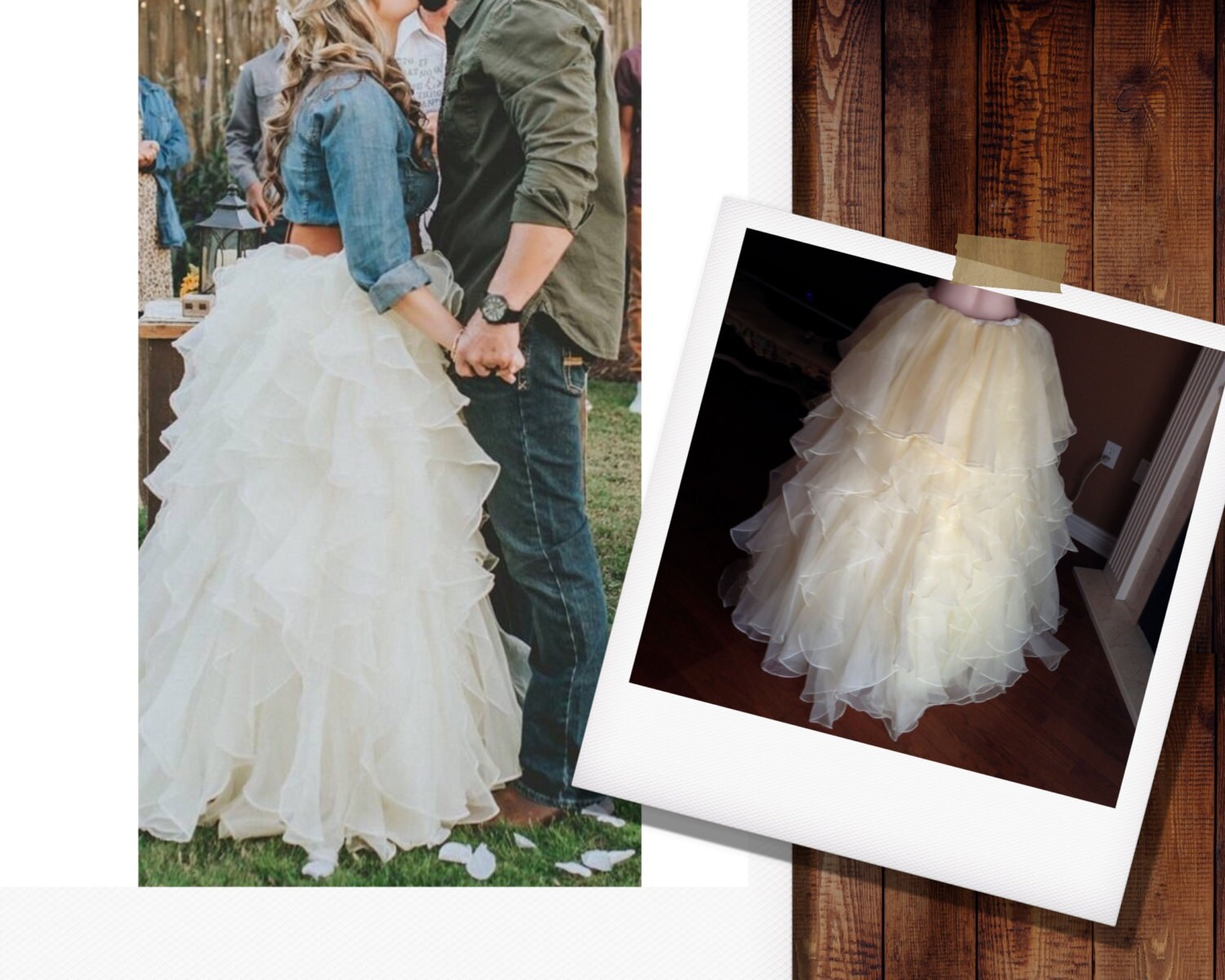 Wedding skirt Bridal Separates Wedding Maxi Skirt Wedding