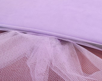 Lavender Net Fabric, Material Netting, Petticoat Net, Sold By The Metre