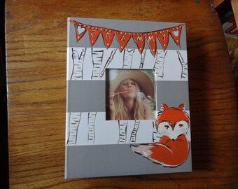 custom Fox nursery Grammy Brag book photo album Personalize me
