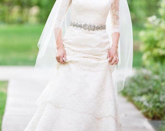 Wedding belt - bridal belt - bridal sash - wedding sash - wedding dress belt - rhinestone belt - rhinestone sash - bridal belts and sashes