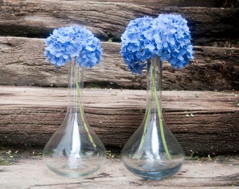 Vintage glass carafe - Glass decanter - Antique carafe - Glass pitcher - Jug of water - French glass bottle - Water carafe - Wine carafe