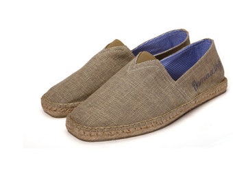 Men's pure hemp bottoms handmade cloth shoes retro contracted absorb sweat men's singles shoes