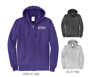 doterra compliance approved zip hoodies, doterra zip hoodies