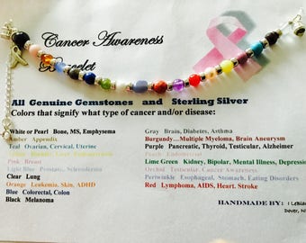 Cancer Awareness Bracelets