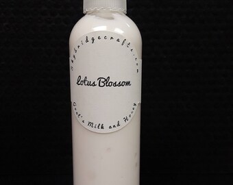 Lotus Blossom Goats Milk and Honey Lotion - 8oz