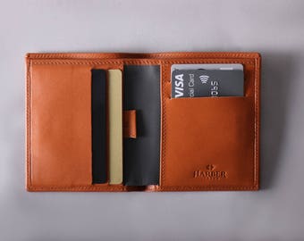 RFID Bifold Wallet | Slim RFID Leather Wallet | Mens Slim Bifold Leather Wallet | RFID Wallet | Mens Leather Wallet | Minimalist Wallet