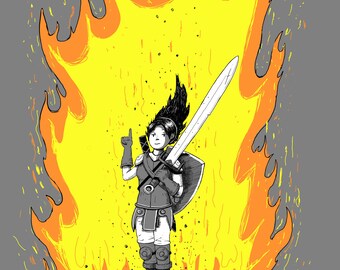 Joan of Arc I Was Born For This Greeting Card