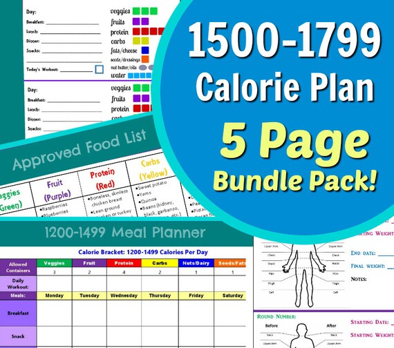 1500 calorie dash diet menu pdf