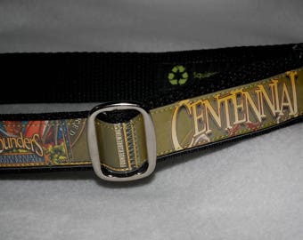 Adjustable Dog Collar from Recycled Founders Centennial IPA Beer Labels